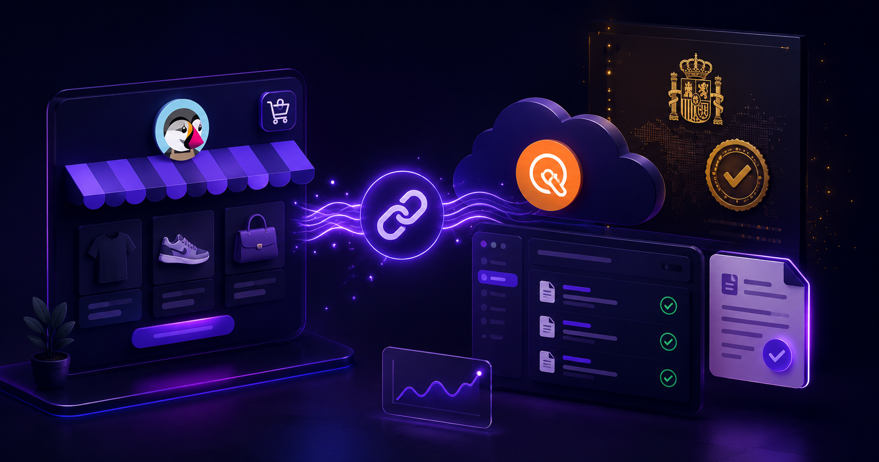 Cómo conectar PrestaShop con Quipu y preparar VeriFactu en 2026